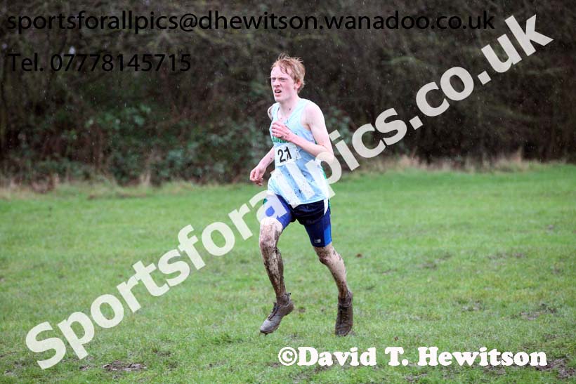 Intermediate boys Northern Inter Counties Schools Cross Country, Stockton. Photo: David T. Hewitson/Sports for All Pics